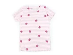 Name It bright white strawberry top